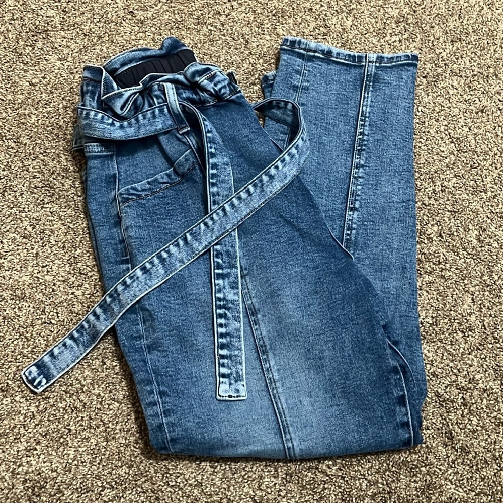 Vervet Long Jeans with belt